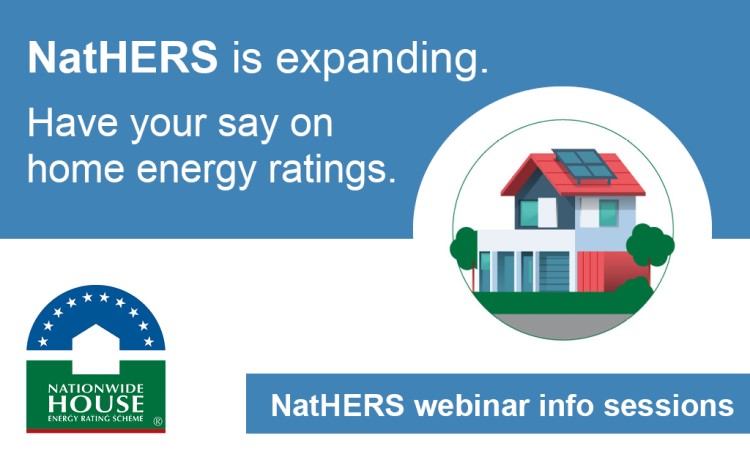 NatHERS is expanding. Have your say on home energy ratings.