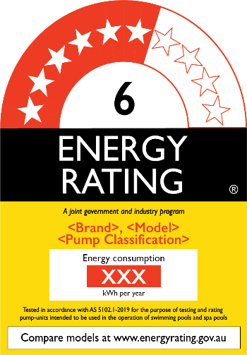 New Mandatory Energy Rating Label